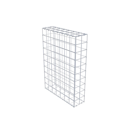 Gabbione 100 cm x 70 cm x 20 cm (L x H x P), maglia 10 cm x 10 cm, anello a C
