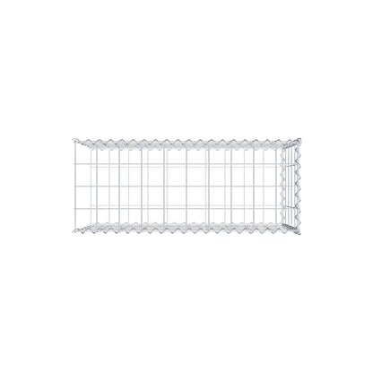 Add-on schanskorf type 2 100 cm x 50 cm x 40 cm (L x H x D), maaswijdte 10 cm x 10 cm, spiraal