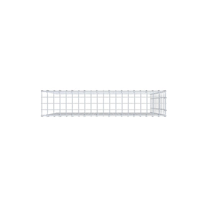Anbaugabione Typ 4 100 cm x 100 cm x 20 cm (L x H x T), Maschenweite 5 cm x 10 cm, C-Ring
