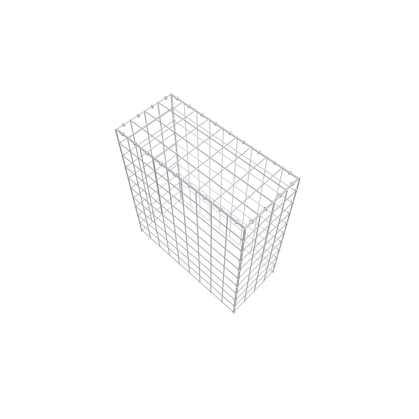 Anbaugabione Typ 3 100 cm x 90 cm x 40 cm (L x H x T), Maschenweite 10 cm x 10 cm, C-Ring