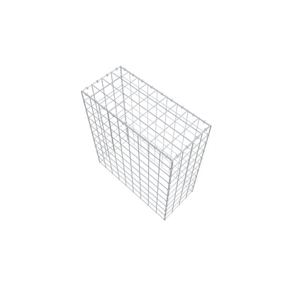 Anbaugabione Typ 3 100 cm x 90 cm x 40 cm (L x H x T), Maschenweite 10 cm x 10 cm, C-Ring