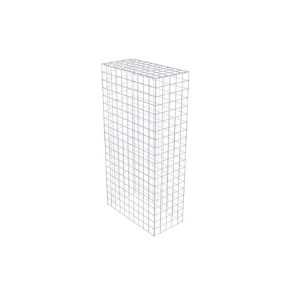 Opzetpaal type 3 200 cm x 100 cm x 50 cm (L x H x D), maaswijdte 10 cm x 10 cm, C-ring
