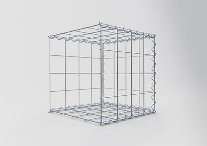 Gabião tipo 2 40 cm x 40 cm x 40 cm (C x A x P), malhagem 10 cm x 10 cm, espiral