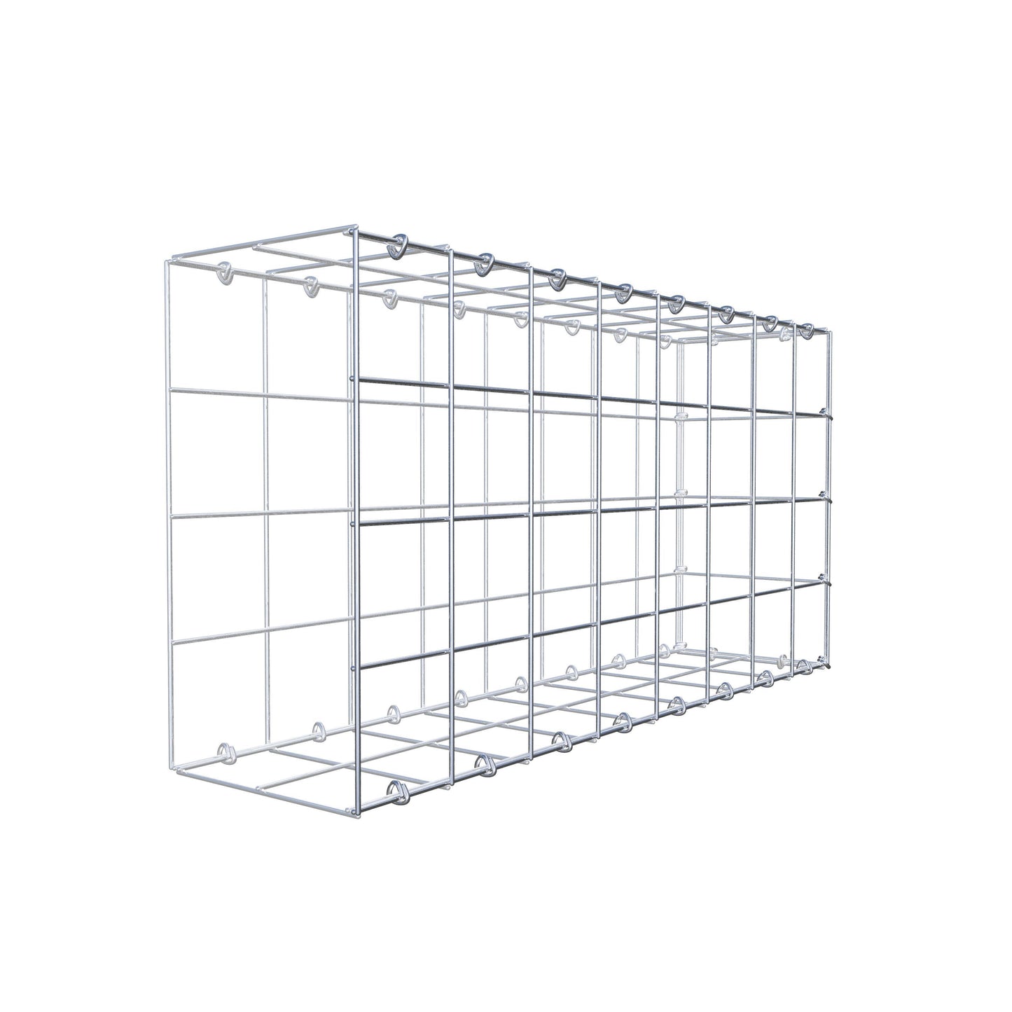 Fourche rapportée type 2 80 cm x 40 cm x 20 cm (L x H x P), mailles 10 cm x 10 cm, anneau C