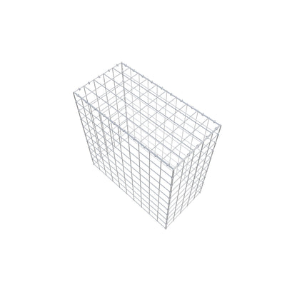 Opbouw schanskorf type 3 100 cm x 100 cm x 50 cm (L x H x D), maaswijdte 10 cm x 10 cm, C-ring
