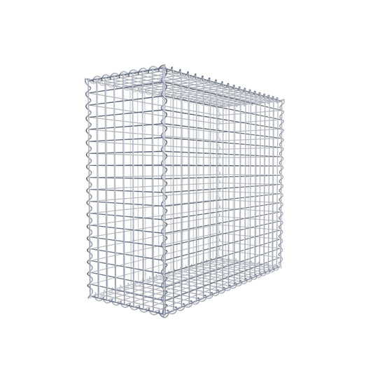 Gabion 100 cm x 90 cm x 40 cm (L x H x D), mesh size 5 cm x 5 cm, spiral