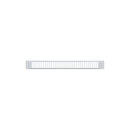 Opzetpaal type 3 200 cm x 100 cm x 20 cm (L x H x D), maaswijdte 5 cm x 5 cm, C-ring