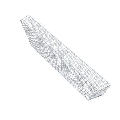 Schanskorf 200 cm x 100 cm x 20 cm (L x H x D), maaswijdte 5 x 5 cm, spiraalring