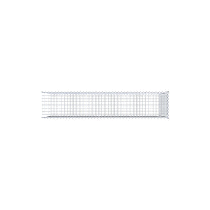 Add-on schanskorf type 2 200 cm x 100 cm x 40 cm (L x H x D), maaswijdte 5 cm x 5 cm, spiraalvormig