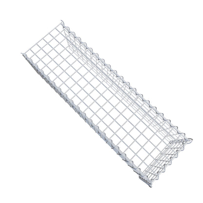 Gabion rapporté type 4 100 cm x 30 cm x 30 cm (L x H x P), mailles 5 cm x 5 cm, spirale