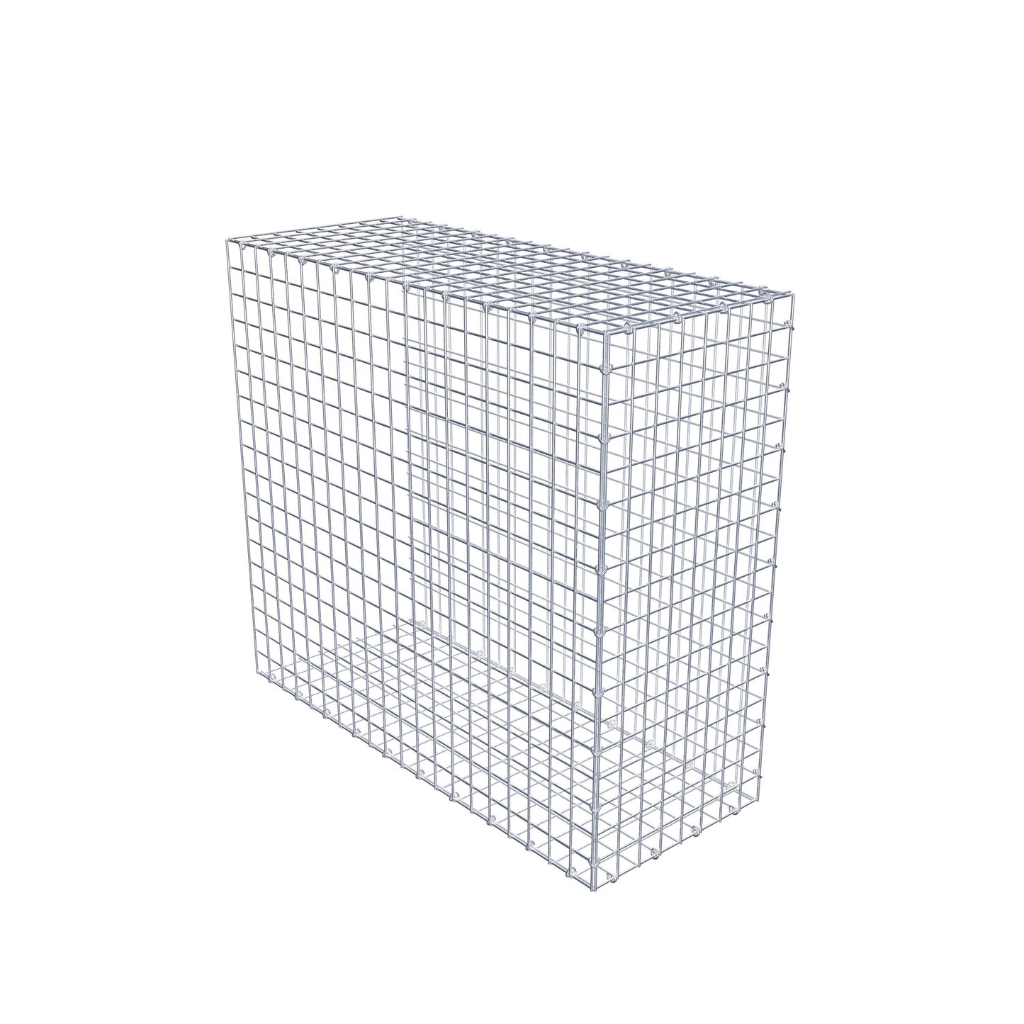 Type 2 oplegkorf 100 cm x 90 cm x 40 cm (L x H x D), maaswijdte 5 cm x 5 cm, C-ring