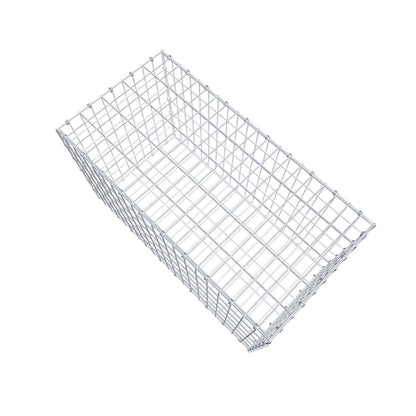 Schanskorf 100 cm x 60 cm x 50 cm (L x H x D), maaswijdte 5 x 10 cm, spiraalring