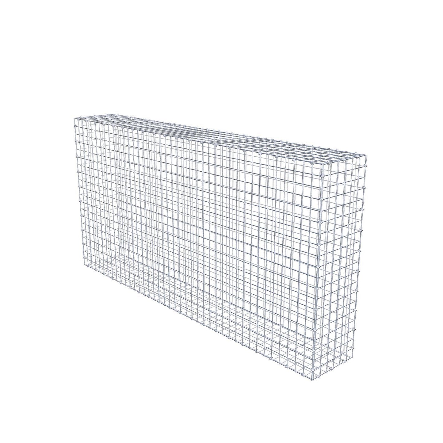 Gabion 200 cm x 100 cm x 30 cm (L x H x D), mesh size 5 x 5 cm, spiral ring