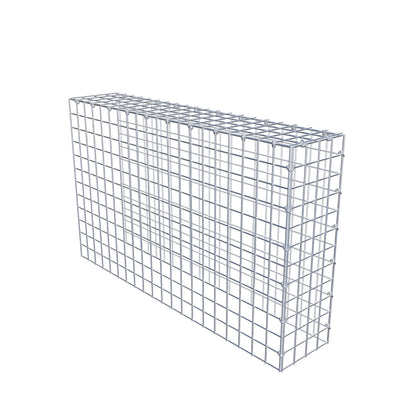 Type 4 oplegkorf 100 cm x 60 cm x 20 cm (L x H x D), maaswijdte 5 cm x 5 cm, C-ring