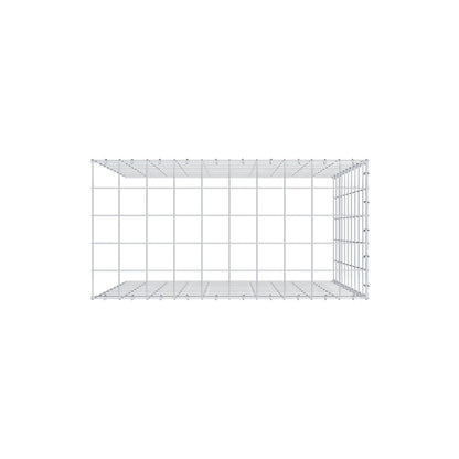 Add-on schanskorf type 4 100 cm x 100 cm x 50 cm (L x H x D), maaswijdte 10 cm x 10 cm, C-ring