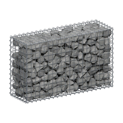 Gabion 100 cm x 60 cm x 30 cm (L x H x P), mailles 5 cm x 5 cm, spirale