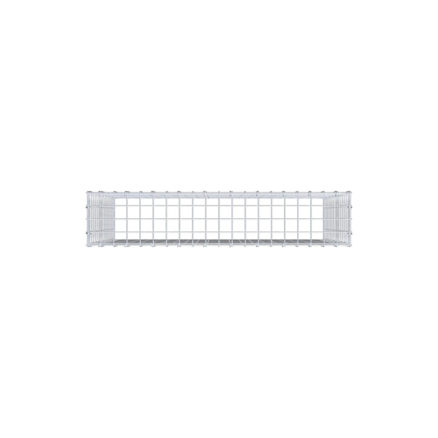 Fourche rapportée type 3 100 cm x 80 cm x 20 cm (L x H x P), mailles 5 cm x 5 cm, anneau C