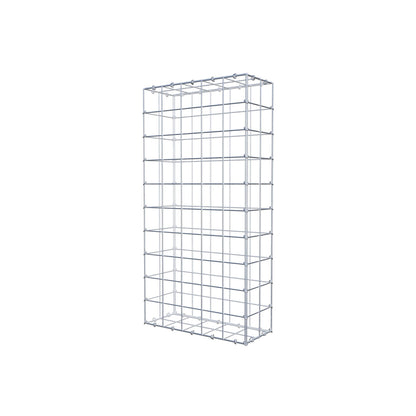 Schanskorf 100 cm x 20 cm x 50 cm (L x H x D), maaswijdte 10 cm x 10 cm, C-ring