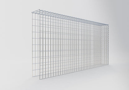Opvokset gabion type 4 200 cm x 100 cm x 20 cm (L x H x D), maskestørrelse 5 cm x 10 cm, spiral