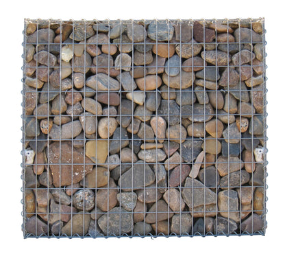 Gabion 100 cm x 90 cm x 30 cm (L x H x P), mailles 5 cm x 10 cm, spirale