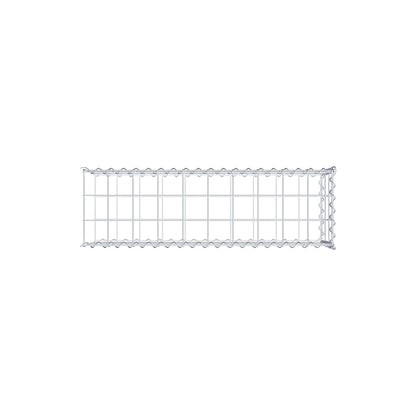 Gavión adicional tipo 2 100 cm x 30 cm x 30 cm (L x A x P), malla 10 cm x 10 cm, en espiral