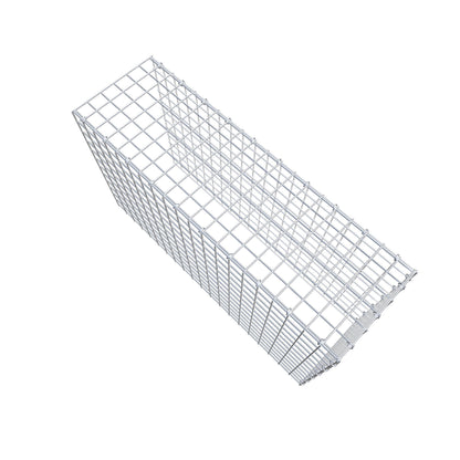 Gavión adicional tipo 4 100 cm x 60 cm x 30 cm (L x A x P), malla 5 cm x 5 cm, anillo en C