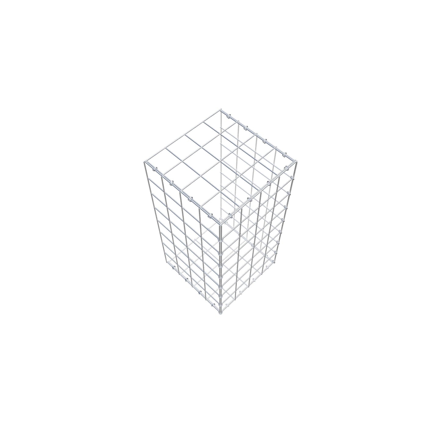 Pile aggiuntivo tipo 2 80 cm x 40 cm x 40 cm (L x H x P), maglia 10 cm x 10 cm, anello a C
