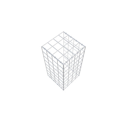 Pile aggiuntivo tipo 2 80 cm x 40 cm x 40 cm (L x H x P), maglia 10 cm x 10 cm, anello a C