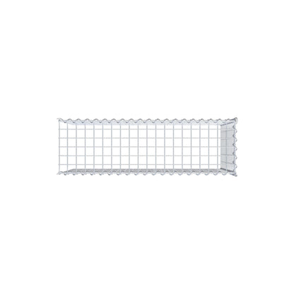 Anbaugabione Typ 4 100 cm x 60 cm x 30 cm (L x H x T), Maschenweite 5 cm x 5 cm, Spirale