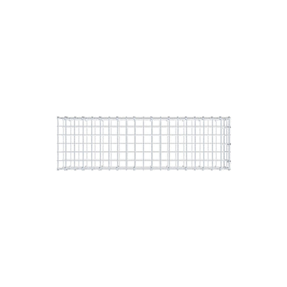 Fourche rapportée type 2 100 cm x 20 cm x 30 cm, mailles 5 cm x 10 cm, anneau en C