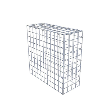 Add-on schanskorf type 4 50 cm x 50 cm x 20 cm (L x H x D), maaswijdte 5 cm x 5 cm, C-ring