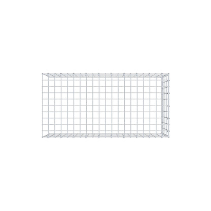 Opzetpaal type 4 100 cm x 40 cm x 50 cm (L x H x D), maaswijdte 5 cm x 10 cm, C-ring