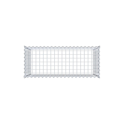 Gabion rapporté type 3 100 cm x 60 cm x 40 cm (L x H x P), mailles 5 cm x 5 cm, spirale