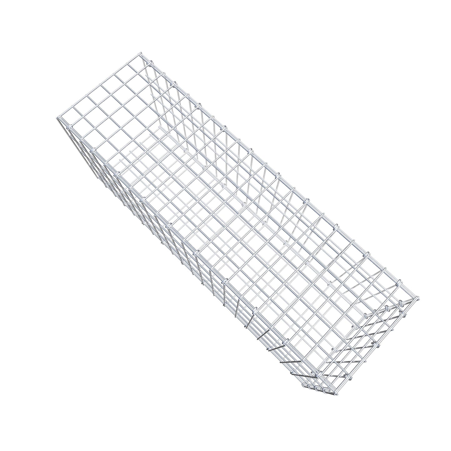 Anbaugabione Typ 2 100 cm x 40 cm x 30 cm, Maschenweite 5 cm x 10 cm, C-Ring