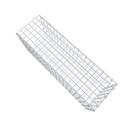 Anbaugabione Typ 2 100 cm x 40 cm x 30 cm, Maschenweite 5 cm x 10 cm, C-Ring