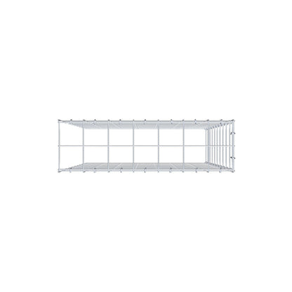 Opzetpaal type 4 100 cm x 70 cm x 20 cm (L x H x D), maaswijdte 10 cm x 10 cm, C-ring