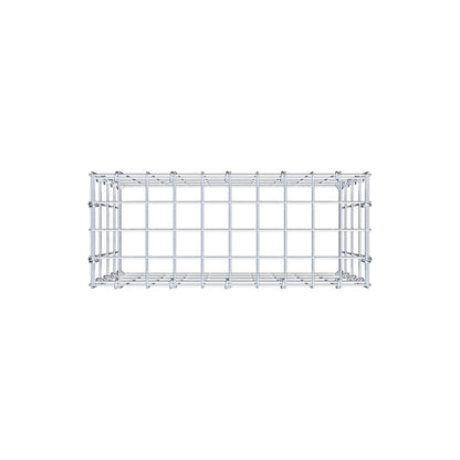 Toegevoegde pool type 3 50 cm x 40 cm x 20 cm (L x H x D), maaswijdte 5 cm x 10 cm, C-ring