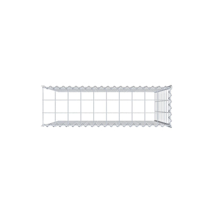 Add-on schanskorf type 4 100 cm x 100 cm x 30 cm (L x H x D), maaswijdte 10 cm x 10 cm, spiraal