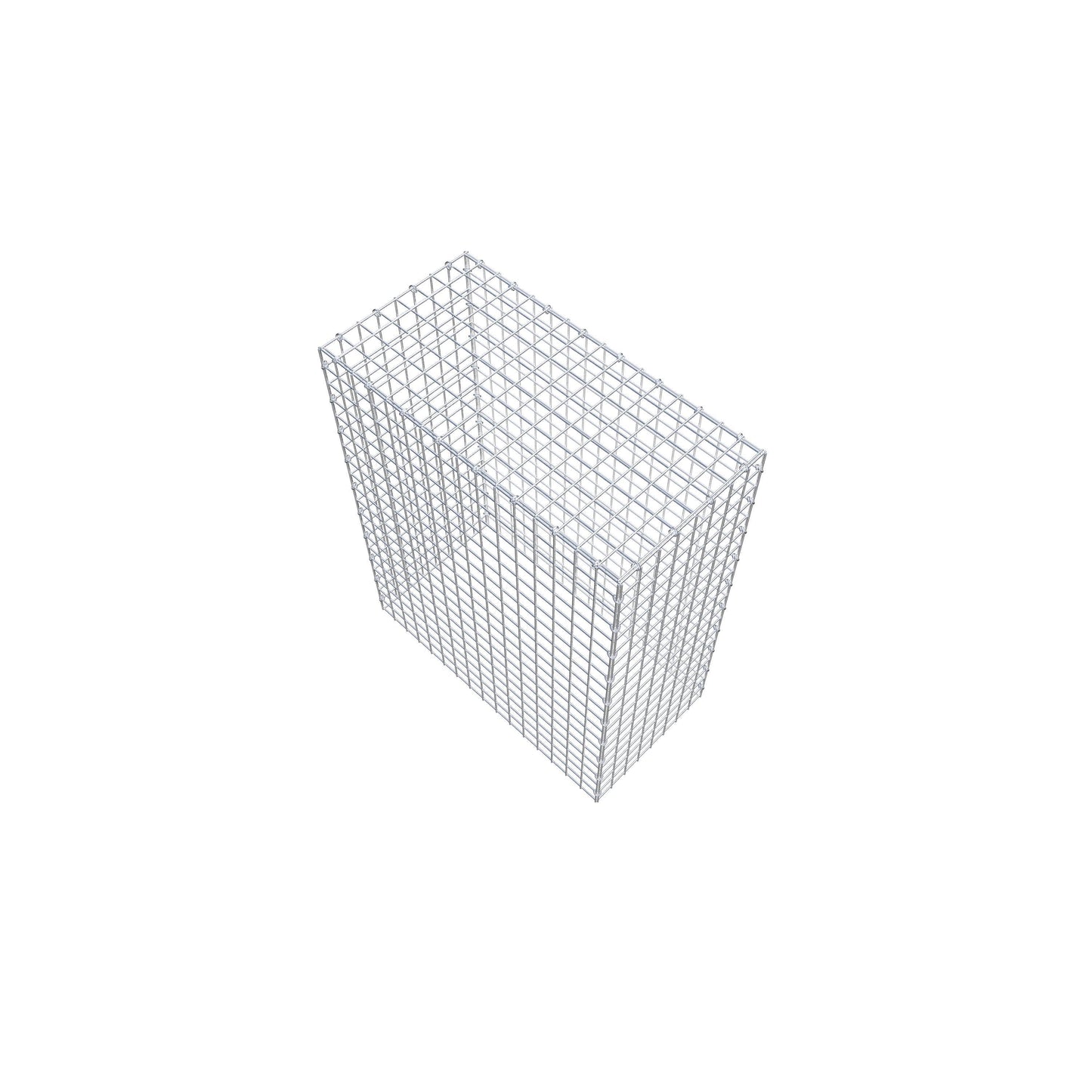 Fourche rapportée type 3 100 cm x 80 cm x 40 cm (L x H x P), mailles 5 cm x 5 cm, anneau en C