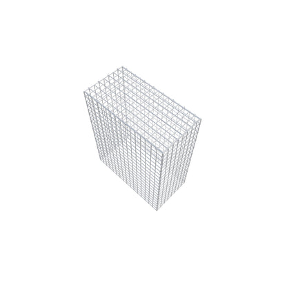 Fourche rapportée type 3 100 cm x 80 cm x 40 cm (L x H x P), mailles 5 cm x 5 cm, anneau en C