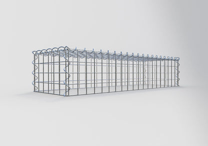 Gabião tipo 3 100 cm x 20 cm x 30 cm (C x A x P), malhagem 5 cm x 5 cm, espiral