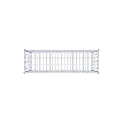 Gabion 100 cm x 70 cm x 30 cm (L x H x P), mailles 5 cm x 10 cm, spirale