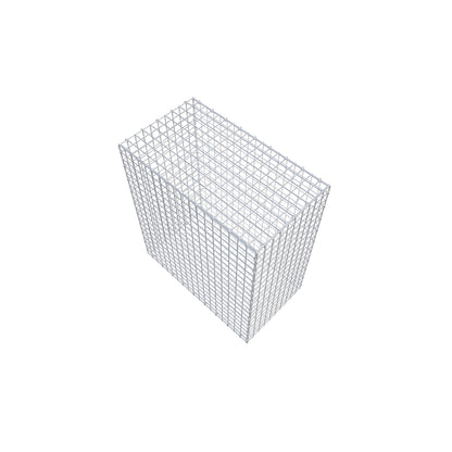 Gabion 100 cm x 90 cm x 50 cm (L x H x D), maskstorlek 5 cm x 5 cm, C-ring