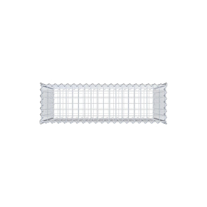 Gabion 100 cm x 70 cm x 30 cm (L x H x P), mailles 5 cm x 5 cm, spirale