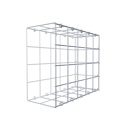 Type 2 oplegkorf 50 cm x 40 cm x 20 cm (L x H x D), maaswijdte 10 cm x 10 cm, C-ring