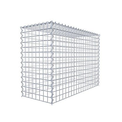 Add-on schanskorf type 3 100 cm x 70 cm x 40 cm (L x H x D), maaswijdte 5 cm x 5 cm, spiraalvormig
