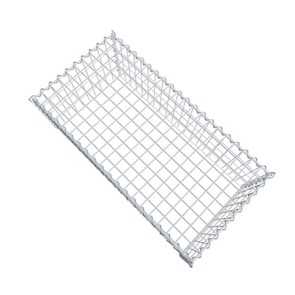 Grown-on gabion type 3 100 cm x 40 cm x 50 cm (L x H x D), mesh size 5 cm x 10 cm, spiral
