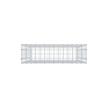Gabbione 100 cm x 70 cm x 20 cm (L x H x P), maglia 5 cm x 10 cm, anello a C
