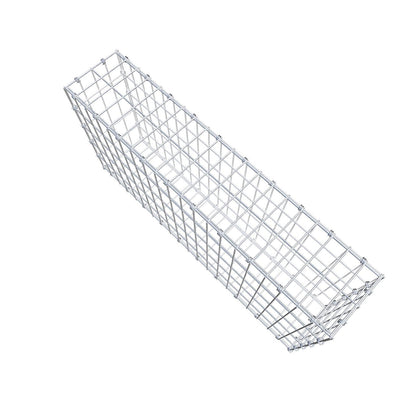 Schanskorf 100 cm x 50 cm x 20 cm (L x H x D), maaswijdte 5 x 10 cm, spiraalring