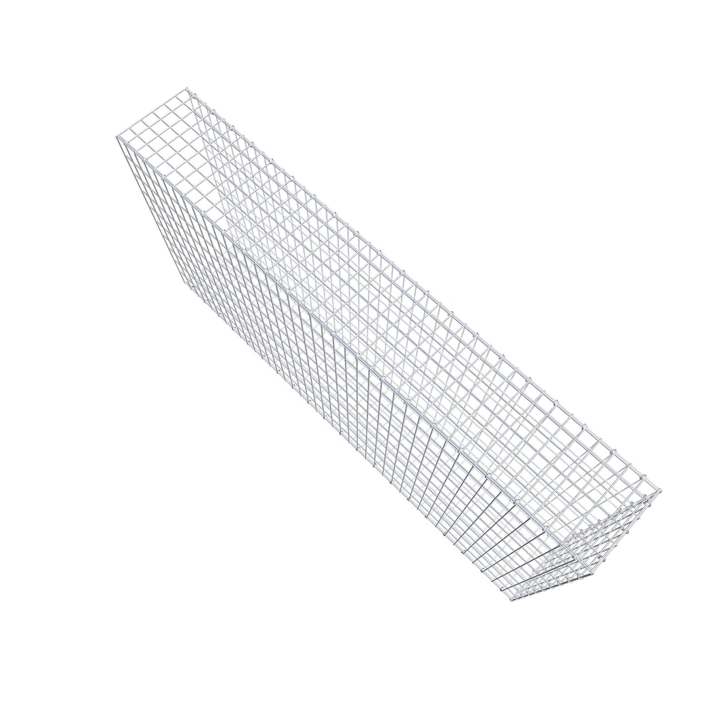 Gabião tipo 2 200 cm x 100 cm x 30 cm, malhagem 5 cm x 10 cm, anel C